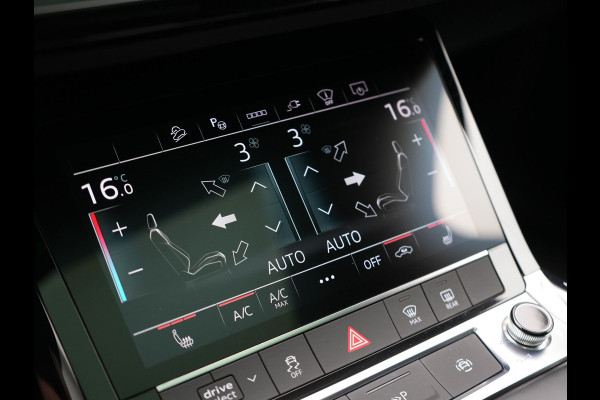 Audi Q8 e-tron 55 Quattro S Line 114 kWh 408pk Dealer O.H. | Trekhaak Afn. | Panodak | Luchtvering | Head Up | Adaptive Cruise | Bang & Olufsen | 360 Camera | Matrix LED | Alcantara Sportstoelen Verwarmd | Sfeerverlichting | Keyless | Blis | 21"L.M |