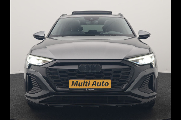 Audi Q8 e-tron 55 Quattro S Line 114 kWh 408pk Dealer O.H. | Trekhaak Afn. | Panodak | Luchtvering | Head Up | Adaptive Cruise | Bang & Olufsen | 360 Camera | Matrix LED | Alcantara Sportstoelen Verwarmd | Sfeerverlichting | Keyless | Blis | 21"L.M |