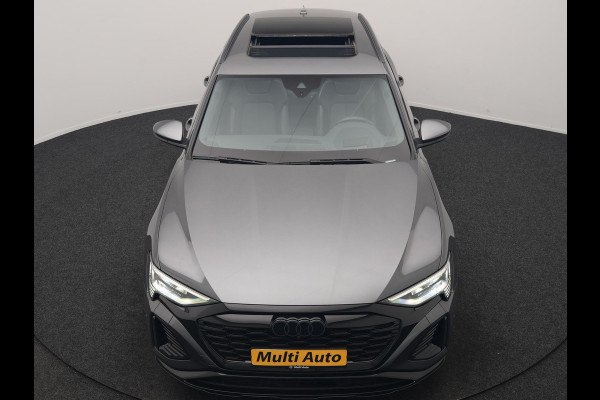 Audi Q8 e-tron 55 Quattro S Line 114 kWh 408pk Dealer O.H. | Trekhaak Afn. | Panodak | Luchtvering | Head Up | Adaptive Cruise | Bang & Olufsen | 360 Camera | Matrix LED | Alcantara Sportstoelen Verwarmd | Sfeerverlichting | Keyless | Blis | 21"L.M |