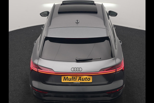 Audi Q8 e-tron 55 Quattro S Line 114 kWh 408pk Dealer O.H. | Trekhaak Afn. | Panodak | Luchtvering | Head Up | Adaptive Cruise | Bang & Olufsen | 360 Camera | Matrix LED | Alcantara Sportstoelen Verwarmd | Sfeerverlichting | Keyless | Blis | 21"L.M |