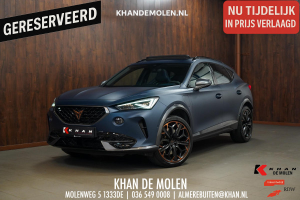 CUPRA Formentor 1.4 TSI e-Hybrid VZ Performance Carbon.Kuip|Pano|BTW|Leder|Elektr.Achterklep|Achteruitrijcamera