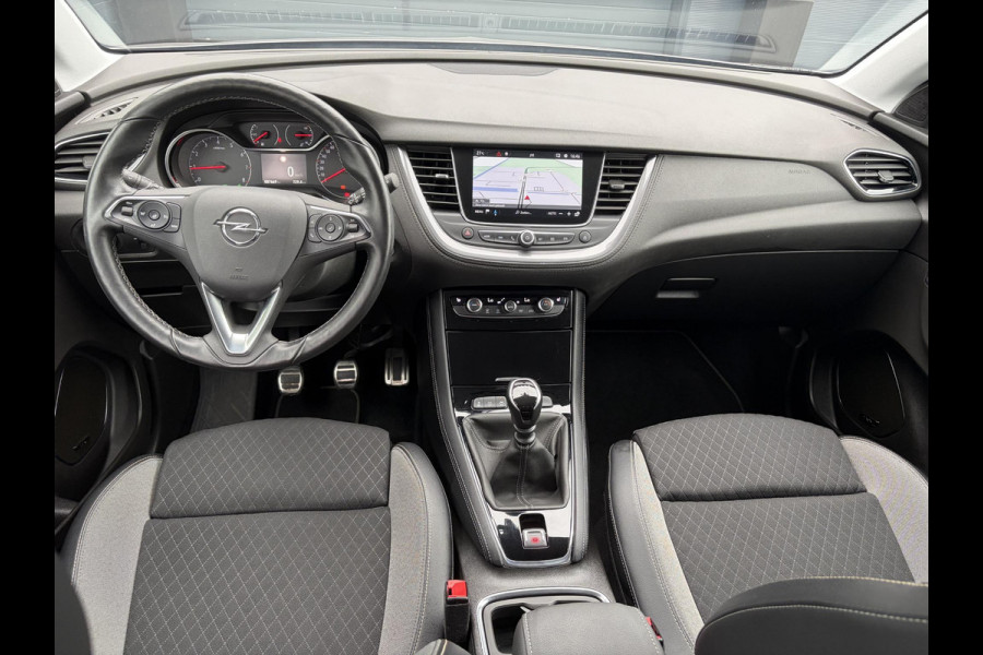 Opel Grandland X 1.2 Turbo Ultimate D-riem vv in 12-2024,1e Eigenaar,360°Camera,Trekhaak,131pk,6 Bak,Navi,Halfleder,Dodehoek,Rijstrooksensor,Keyless,Stoelverw,N.A.P,Apk tot 02-2027