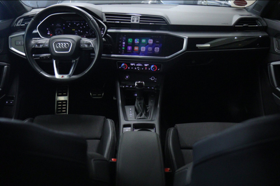 Audi Q3 Sportback 45 TFSI e S Edition 3X S-Line /PANO/CARPLAY/KEYLES/STOELV/BOMVOL
