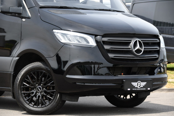 Mercedes-Benz Sprinter 317 1.9 CDI L2H2 RWD Black Edition Camera, Cruise, Carplay, LED, 170pk, Automaat, Stoelverwarming, Standkachel, Mbux, Leder, Uniek!