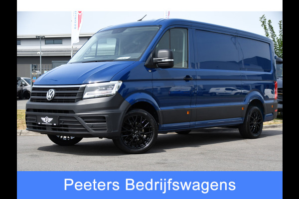 Volkswagen Crafter 35 2.0 TDI L3H2 PB Edition Cruise, Carplay, LED, Multimedia, Sensoren, Voorruit verwarming, 140pk, Automaat, Uniek!