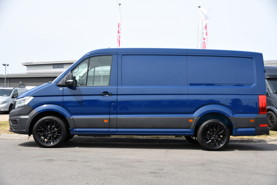 Volkswagen Crafter 35 2.0 TDI L3H2 PB Edition Cruise, Carplay, LED, Multimedia, Sensoren, Voorruit verwarming, 140pk, Automaat, Uniek!