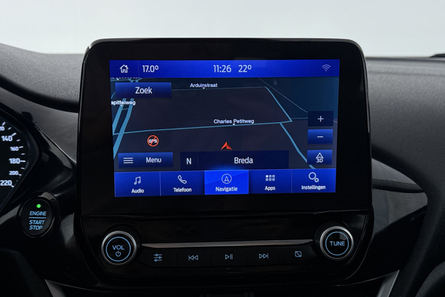 Ford Fiesta 1.0 EcoBoost Titanium (NAVIGATIE, CLIMA, PARKEERSENSOREN, 1e EIGENAAR, GOED ONDERHOUDEN)