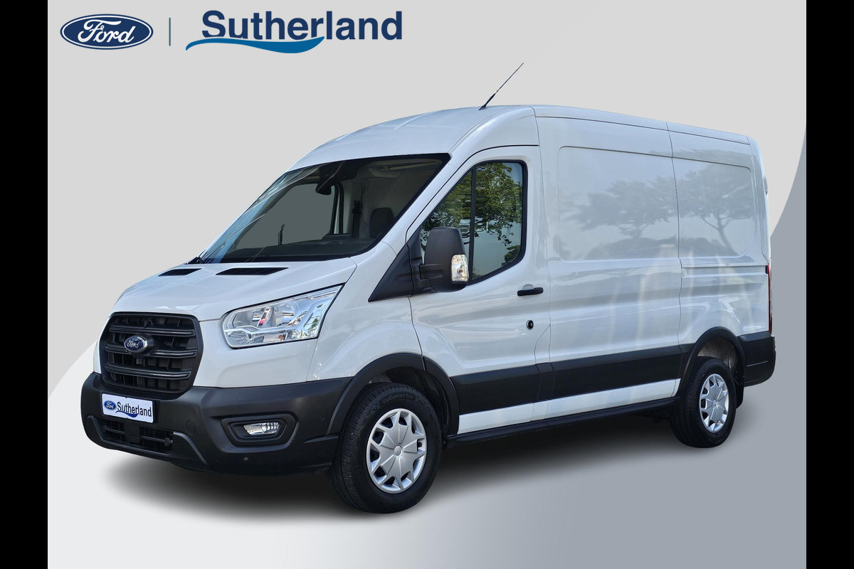 Ford Transit 350 2.0 TDCI L2H2 Trend 12.500 KM | BPM Vrij | Trekhaak | Achteruitrijcamera | Lane assist | Cruise control | Apple carplay / Android auto | Nette auto!