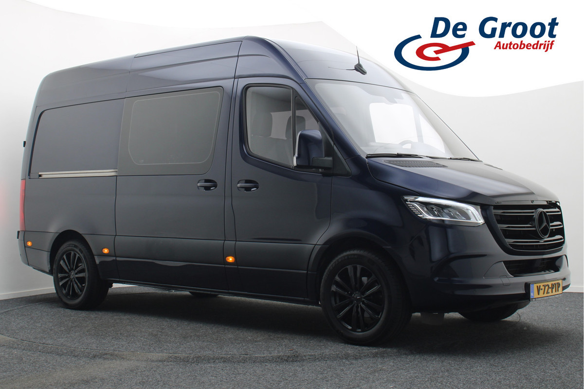 Mercedes-Benz Sprinter 315 CDI L2H2 DC 6-Zits, Camera, Cruise, Apple Carplay, LED, Chauffersstoel, PDC, 18''