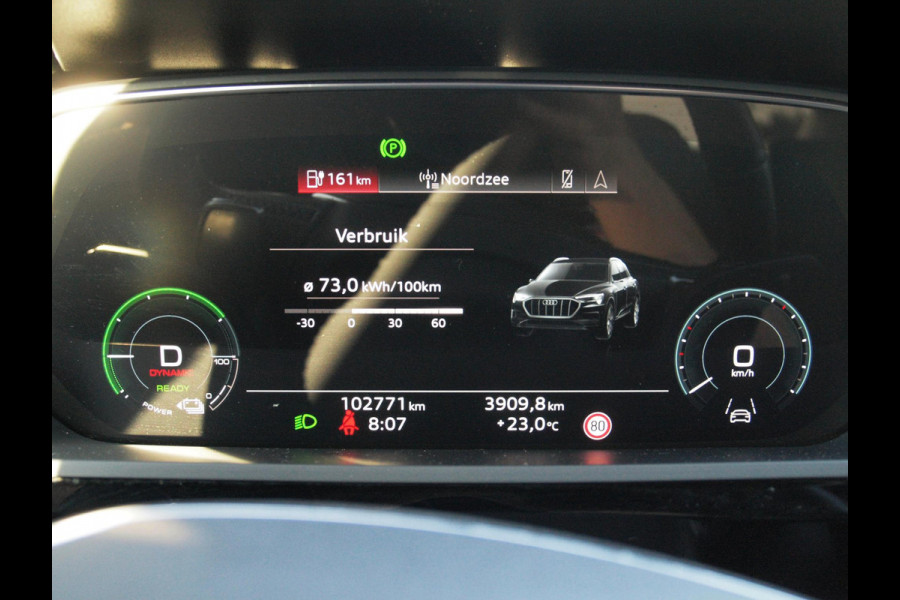 Audi e-tron Sportback 55 quattro S edition 95 kWh | SOH 92% | S-Line Stoelen | Panoramadak | Bang & Olufsen | Camera | Ambienteverlichting |