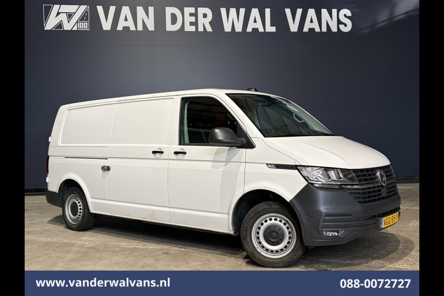 Volkswagen Transporter 2.0 TDI 150pk L2H1 Euro6 Airco | Camera | Apple Carplay | 2500kg Trekhaak | Cruisecontrol Android Auto, Parkeersensoren, Leder, Bijrijdersbank