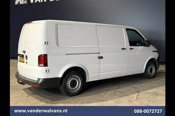 Volkswagen Transporter 2.0 TDI 150pk L2H1 Euro6 Airco | Camera | Apple Carplay | 2500kg Trekhaak | Cruisecontrol Android Auto, Parkeersensoren, Leder, Bijrijdersbank
