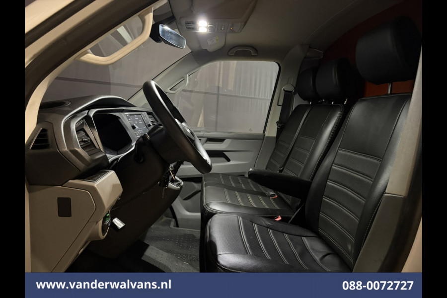 Volkswagen Transporter 2.0 TDI 150pk L2H1 Euro6 Airco | Camera | Apple Carplay | 2500kg Trekhaak | Cruisecontrol Android Auto, Parkeersensoren, Leder, Bijrijdersbank
