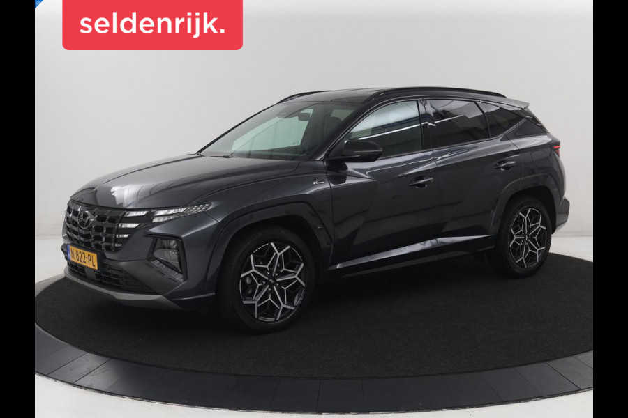 Hyundai Tucson 1.6 T-GDI HEV N Line | Leder/alcantara | Stoelkoeling | Stuur/stoel verwarming | Adaptive cruise | 360 camera | Carplay | Krell sound | Full LED |