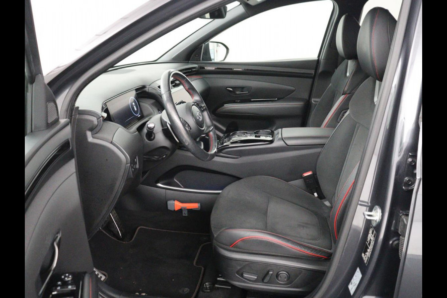 Hyundai Tucson 1.6 T-GDI HEV N Line | Leder/alcantara | Stoelkoeling | Stuur/stoel verwarming | Adaptive cruise | 360 camera | Carplay | Krell sound | Full LED |