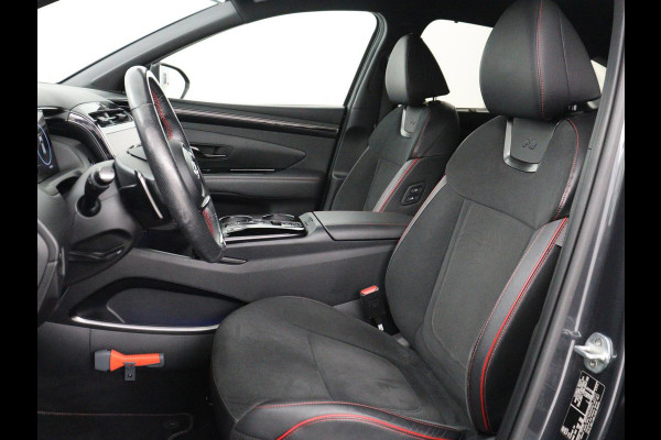 Hyundai Tucson 1.6 T-GDI HEV N Line | Leder/alcantara | Stoelkoeling | Stuur/stoel verwarming | Adaptive cruise | 360 camera | Carplay | Krell sound | Full LED |