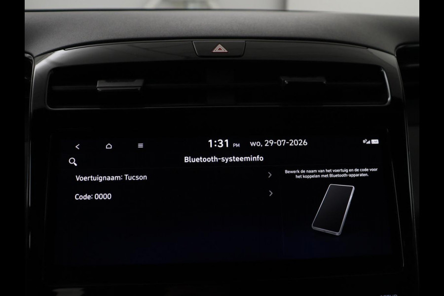 Hyundai Tucson 1.6 T-GDI HEV N Line | Leder/alcantara | Stoelkoeling | Stuur/stoel verwarming | Adaptive cruise | 360 camera | Carplay | Krell sound | Full LED |