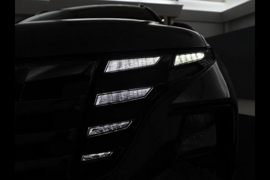 Hyundai Tucson 1.6 T-GDI HEV N Line | Leder/alcantara | Stoelkoeling | Stuur/stoel verwarming | Adaptive cruise | 360 camera | Carplay | Krell sound | Full LED |