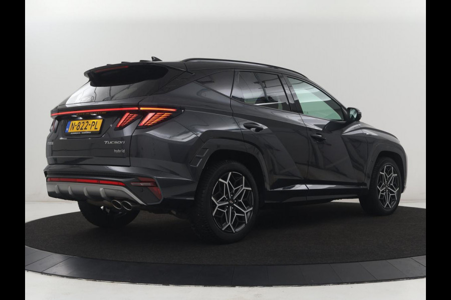 Hyundai Tucson 1.6 T-GDI HEV N Line | Leder/alcantara | Stoelkoeling | Stuur/stoel verwarming | Adaptive cruise | 360 camera | Carplay | Krell sound | Full LED |