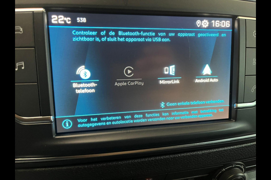 Peugeot Expert 2.0 BlueHDI 145 Standard Premium Airco Navi Cruise Control Sidebars PDC VA + Camera DAB+