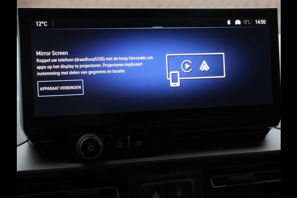 Opel Combo 1.5 BlueHDi 130Pk L2 Automaat Apple Carplay / Android Auto Navigatie Trekhaak Airco Camera Cruise Control Parkeersensoren V+A DAB