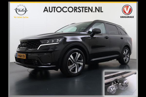 Kia Sorento 1.6T-GDI 230PK Hybrid Aut. 7-Persoons Adap.Cruise Leder Panoramadak Bose®-Audio Stuur+Stoel+Achterbank Verwarming Elek.Stoelen A Elek.Achterklep Keyless Ecc Navi Camera Pdc Privacy Glas Lmv 19" Led DAB Isofix 1e Eigenaar 1.650KG Trekgewicht Origineel Nederlandse Auto