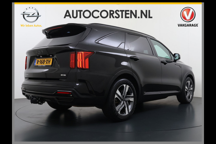 Kia Sorento 1.6T-GDI 230PK Hybrid Aut. 7-Persoons Adap.Cruise Leder Panoramadak Bose®-Audio Stuur+Stoel+Achterbank Verwarming Elek.Stoelen A Elek.Achterklep Keyless Ecc Navi Camera Pdc Privacy Glas Lmv 19" Led DAB Isofix 1e Eigenaar 1.650KG Trekgewicht Origineel Nederlandse Auto