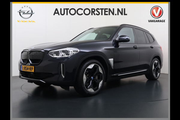 BMW iX3 High Executive 80kWh SOH 96% Panoramadak Sportstoelen Adap.Cruise Harman&Kardon® 360°Camera Head-Up Display Wireless Appel Carpl Elek.Stoelen Memory Stoelverwarming Elek.Achterklep Lmv 20" Privacy Glas DAB Adap.Led Keyless 1e Eigenaar Dealeronderhouden Origineel Nederlandse BMW