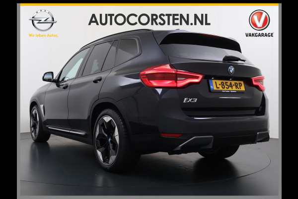 BMW iX3 High Executive 80kWh SOH 96% Panoramadak Sportstoelen Adap.Cruise Harman&Kardon® 360°Camera Head-Up Display Wireless Appel Carpl Elek.Stoelen Memory Stoelverwarming Elek.Achterklep Lmv 20" Privacy Glas DAB Adap.Led Keyless 1e Eigenaar Dealeronderhouden Origineel Nederlandse BMW