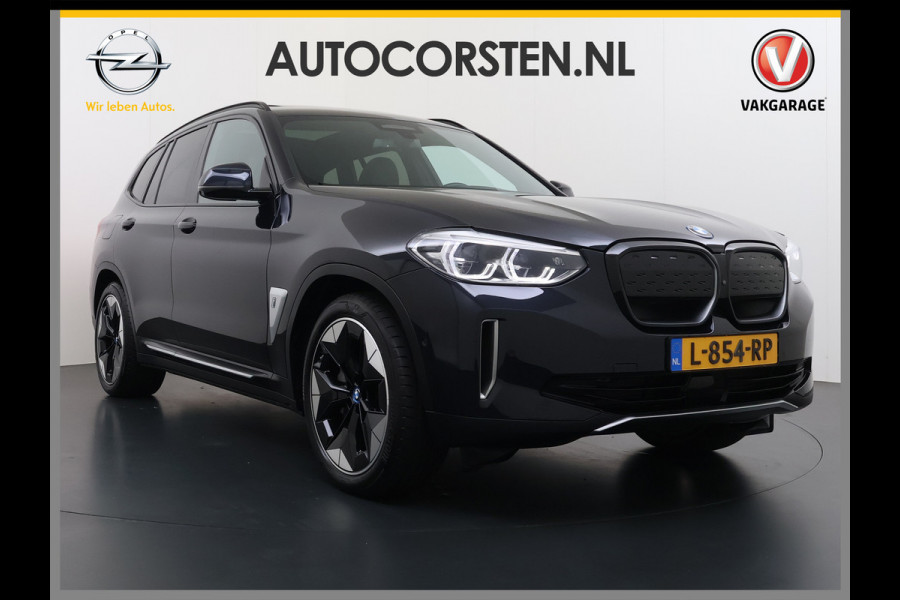 BMW iX3 High Executive 80kWh SOH 96% Panoramadak Sportstoelen Adap.Cruise Harman&Kardon® 360°Camera Head-Up Display Wireless Appel Carpl Elek.Stoelen Memory Stoelverwarming Elek.Achterklep Lmv 20" Privacy Glas DAB Adap.Led Keyless 1e Eigenaar Dealeronderhouden Origineel Nederlandse BMW