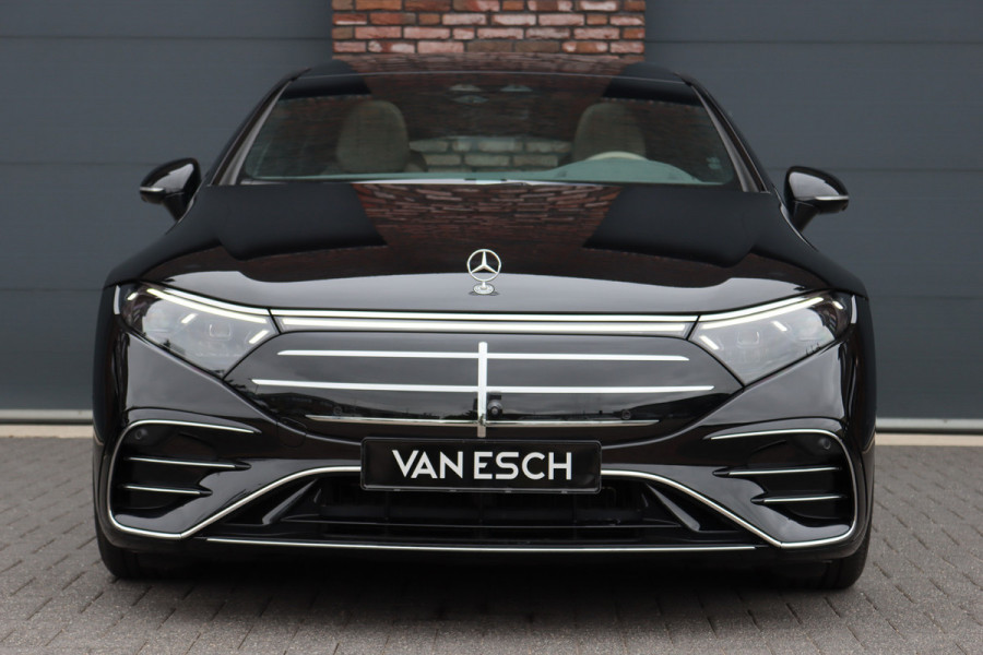Mercedes-Benz EQS 350 Exclusive Line 118 kWh | Manufaktur | Hyperscreen | Luchtvering | Achterasbesturing | Comfortpakket Plus Achter | Burmester | Soft-Close | Massage | HUD | MBUX Tablet |