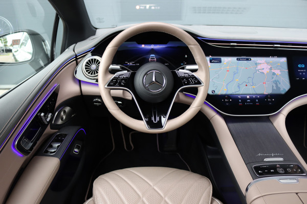 Mercedes-Benz EQS 350 Exclusive Line 118 kWh | Manufaktur | Hyperscreen | Luchtvering | Achterasbesturing | Comfortpakket Plus Achter | Burmester | Soft-Close | Massage | HUD | MBUX Tablet |