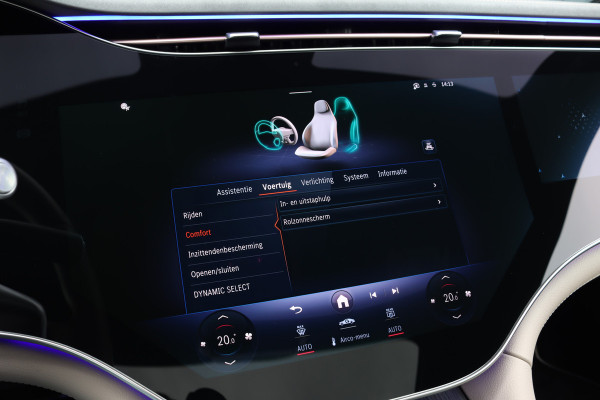 Mercedes-Benz EQS 350 Exclusive Line 118 kWh | Manufaktur | Hyperscreen | Luchtvering | Achterasbesturing | Comfortpakket Plus Achter | Burmester | Soft-Close | Massage | HUD | MBUX Tablet |