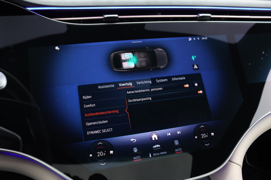 Mercedes-Benz EQS 350 Exclusive Line 118 kWh | Manufaktur | Hyperscreen | Luchtvering | Achterasbesturing | Comfortpakket Plus Achter | Burmester | Soft-Close | Massage | HUD | MBUX Tablet |