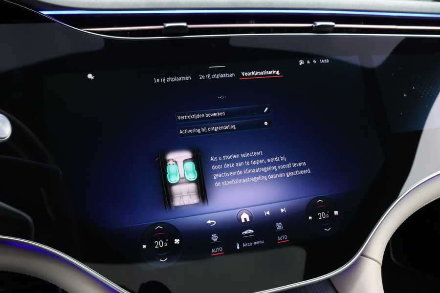 Mercedes-Benz EQS 350 Exclusive Line 118 kWh | Manufaktur | Hyperscreen | Luchtvering | Achterasbesturing | Comfortpakket Plus Achter | Burmester | Soft-Close | Massage | HUD | MBUX Tablet |