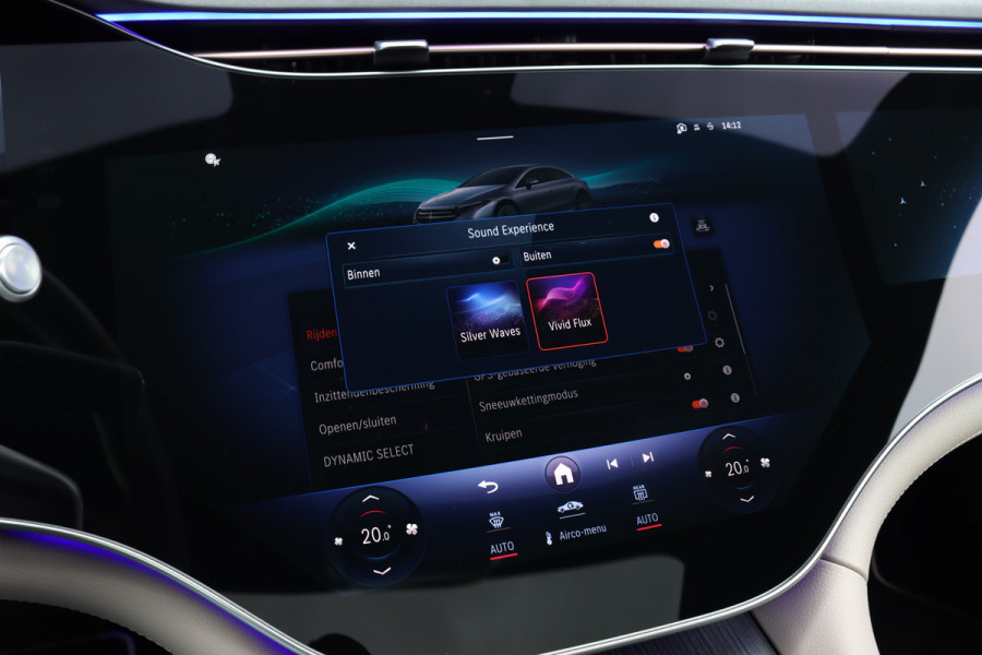 Mercedes-Benz EQS 350 Exclusive Line 118 kWh | Manufaktur | Hyperscreen | Luchtvering | Achterasbesturing | Comfortpakket Plus Achter | Burmester | Soft-Close | Massage | HUD | MBUX Tablet |