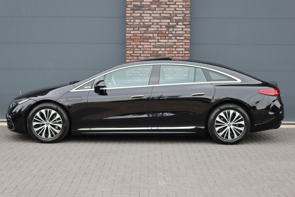 Mercedes-Benz EQS 350 Exclusive Line 118 kWh | Manufaktur | Hyperscreen | Luchtvering | Achterasbesturing | Comfortpakket Plus Achter | Burmester | Soft-Close | Massage | HUD | MBUX Tablet |
