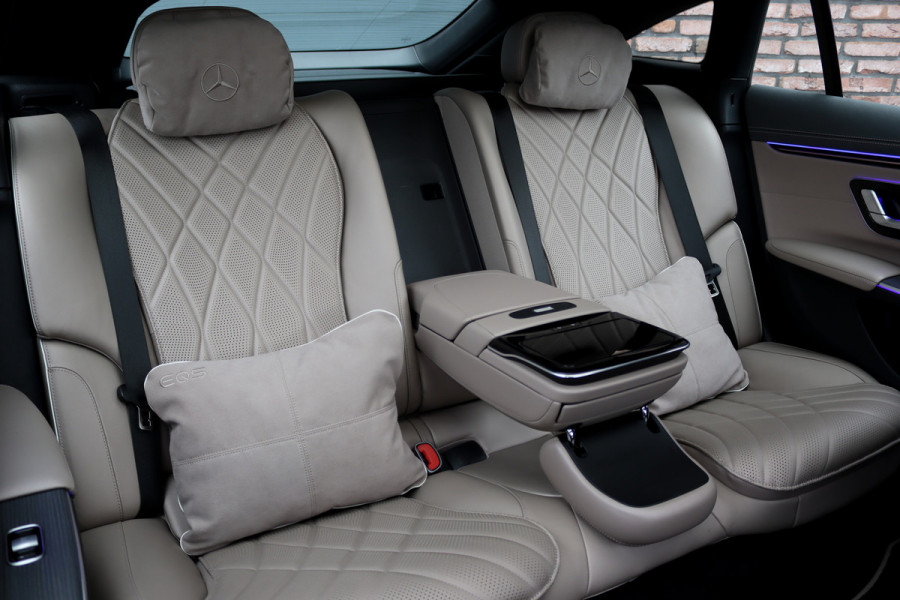 Mercedes-Benz EQS 350 Exclusive Line 118 kWh | Manufaktur | Hyperscreen | Luchtvering | Achterasbesturing | Comfortpakket Plus Achter | Burmester | Soft-Close | Massage | HUD | MBUX Tablet |