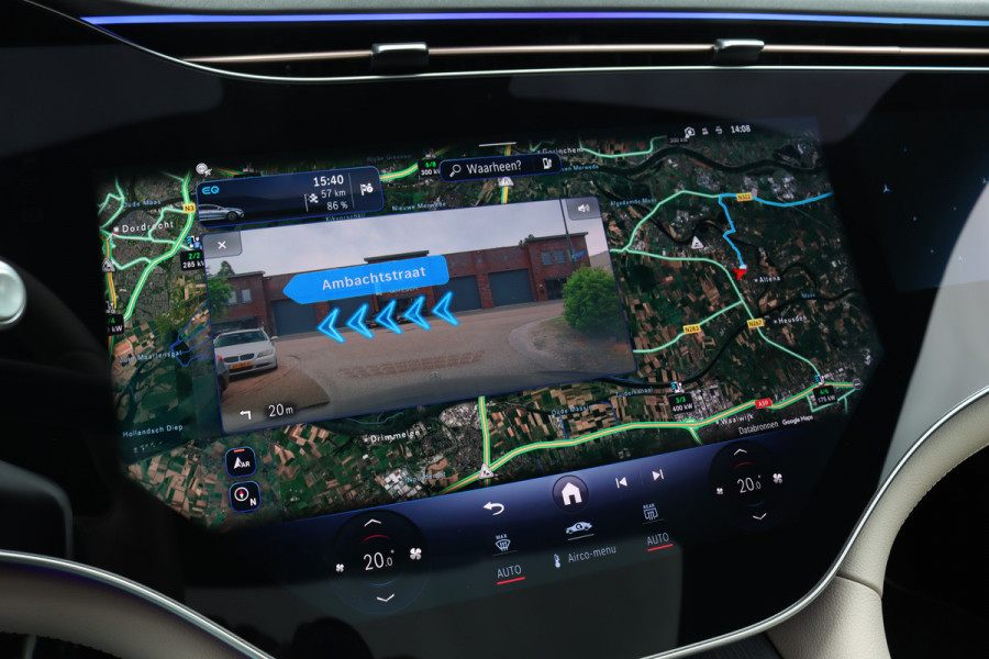 Mercedes-Benz EQS 350 Exclusive Line 118 kWh | Manufaktur | Hyperscreen | Luchtvering | Achterasbesturing | Comfortpakket Plus Achter | Burmester | Soft-Close | Massage | HUD | MBUX Tablet |