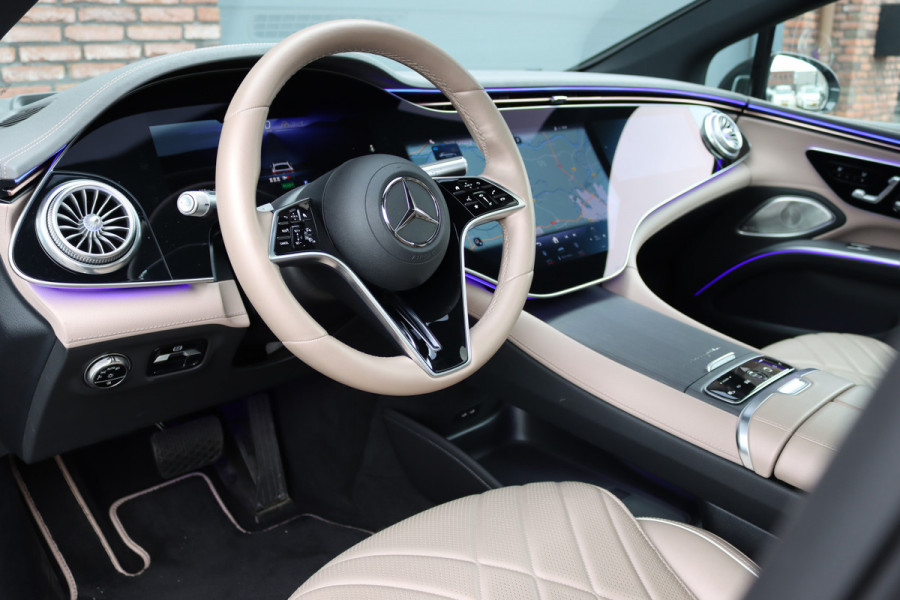 Mercedes-Benz EQS 350 Exclusive Line 118 kWh | Manufaktur | Hyperscreen | Luchtvering | Achterasbesturing | Comfortpakket Plus Achter | Burmester | Soft-Close | Massage | HUD | MBUX Tablet |