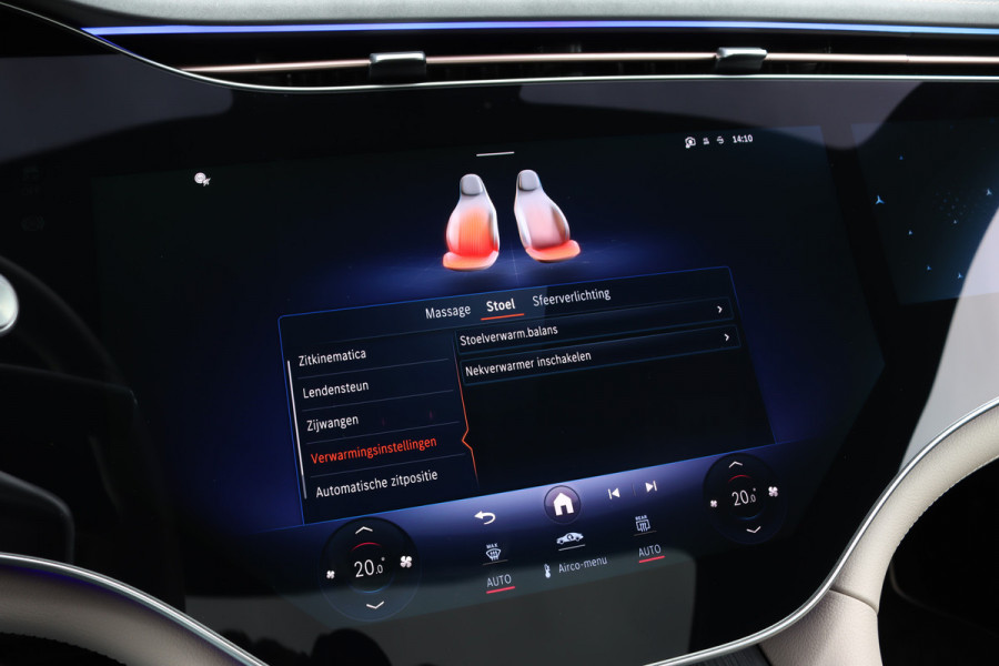 Mercedes-Benz EQS 350 Exclusive Line 118 kWh | Manufaktur | Hyperscreen | Luchtvering | Achterasbesturing | Comfortpakket Plus Achter | Burmester | Soft-Close | Massage | HUD | MBUX Tablet |