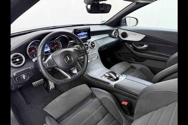 Mercedes-Benz C-Klasse Cabrio 200 184PK Automaat AMG Premium Plus Air Scarf Stoelverwarming Navi Ecc Cruise Control Pdc Lmv Led Isofix Bluetooth Elek.Stoelen