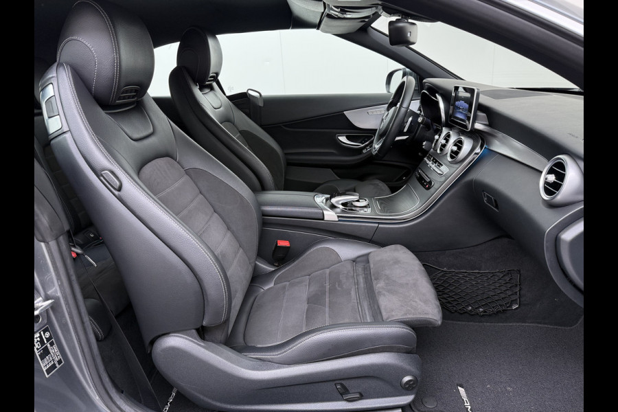 Mercedes-Benz C-Klasse Cabrio 200 184PK Automaat AMG Premium Plus Air Scarf Stoelverwarming Navi Ecc Cruise Control Pdc Lmv Led Isofix Bluetooth Elek.Stoelen