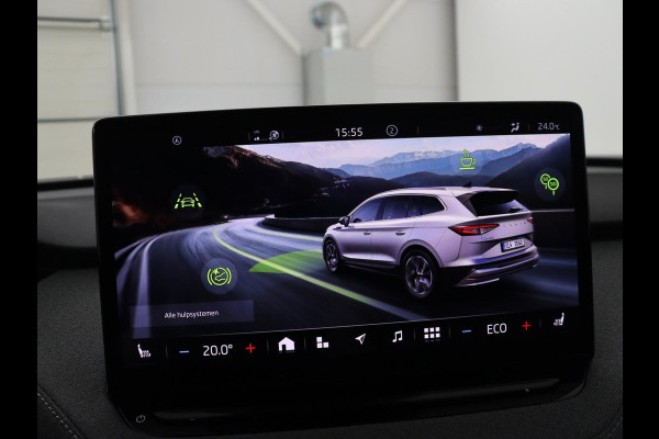 Škoda Enyaq iV 60 | SOH 92,4% | Panoramadak | Stoel/stuur verwarming | Half leder | Adaptive cruise | Carplay | Virtueel dashboard | Sfeerverlichting | Climate control | Camera | Park assist |