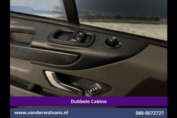 Ford Transit Custom 2.0 TDCI 131pk Automaat L2H1 Dubbele Cabine Euro6 Airco | 6-Zits | Camera | Navigatie | Apple Carplay Android Auto, Xenon, Cruisecontrol, Stoelverwarming, Verwarmde voorruit, Parkeersensoren, Achterklep