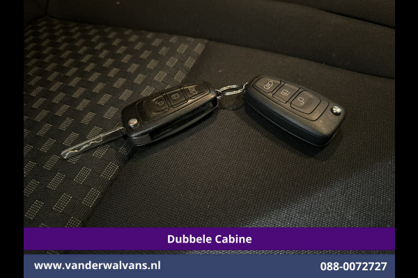 Ford Transit Custom 2.0 TDCI 131pk Automaat L2H1 Dubbele Cabine Euro6 Airco | 6-Zits | Camera | Navigatie | Apple Carplay Android Auto, Xenon, Cruisecontrol, Stoelverwarming, Verwarmde voorruit, Parkeersensoren, Achterklep
