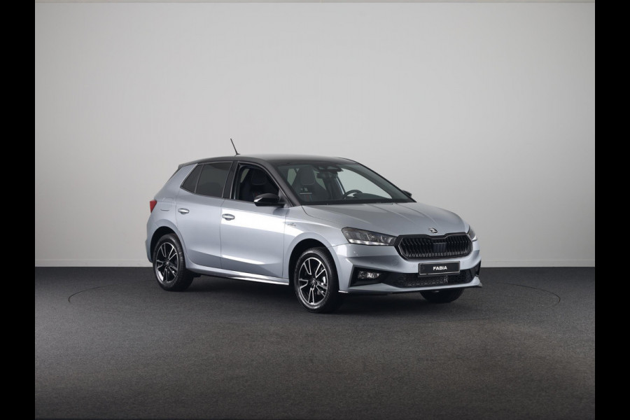 Škoda Fabia 1.0 TSI Monte Carlo | Smokey Diamond Metallic | Hill start Assist | Verwarmbare Voorstoelen | Draadloze Carplay