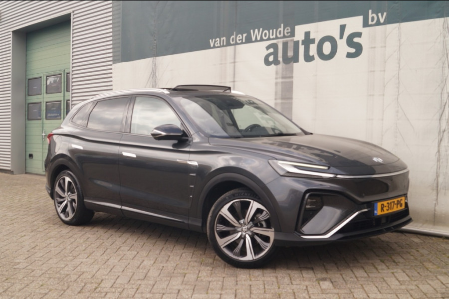 MG Marvel R Luxury 70 kWh -SOH92%-PANO-LEER-TREKHAAK-