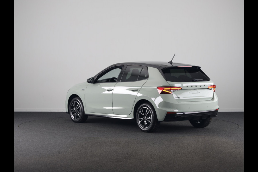 Škoda Fabia 1.0 TSI Monte Carlo | Timiano Green Black Magic | Travel Assist Pakket | Verwarmbare Voorstoelen | Hill Start Assist