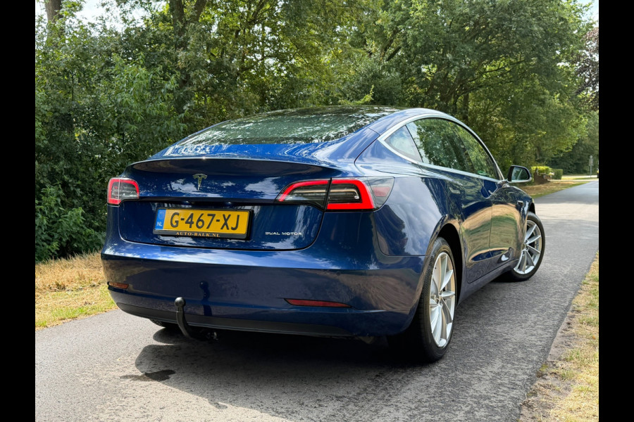 Tesla Model 3 Long Range AWD 75 kWh | Trekhaak + BTW + Autopilot Nu € 23.975,-!!!
